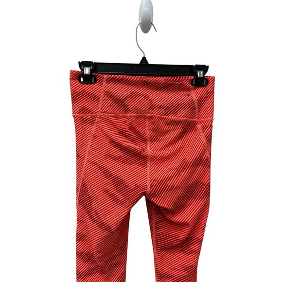 Under Armour Project Rock Waistband Ankle Training Tight Orange Size Medium - Picture 8 of 11